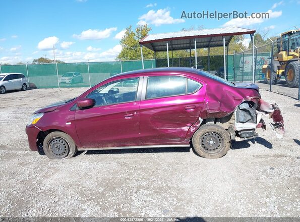 ML32F3FJ6LHF06954 2020 MITSUBISHI MIRAGE G4 Maroon 