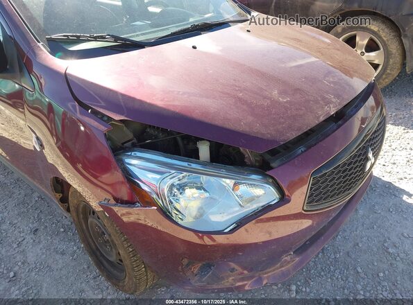 ML32F3FJ6LHF06954 2020 MITSUBISHI MIRAGE G4 Maroon 