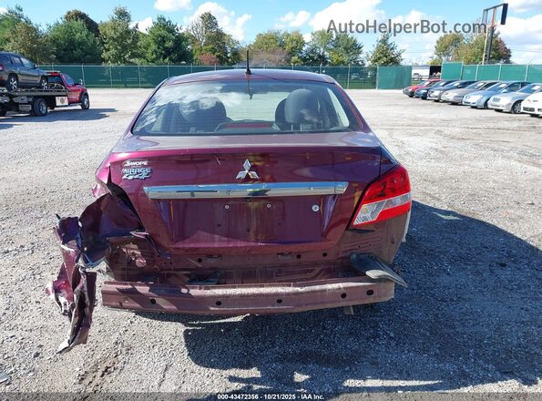 ML32F3FJ6LHF06954 2020 MITSUBISHI MIRAGE G4 Maroon 