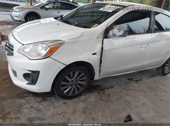 ML32F3FJ7JHF03607 2018 MITSUBISHI MIRAGE G4 White Вид спереду