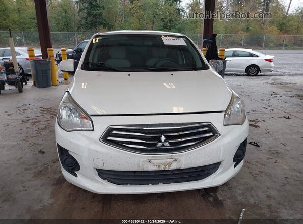 ML32F3FJ7JHF03607 2018 MITSUBISHI MIRAGE G4 White Вид щитка приладів