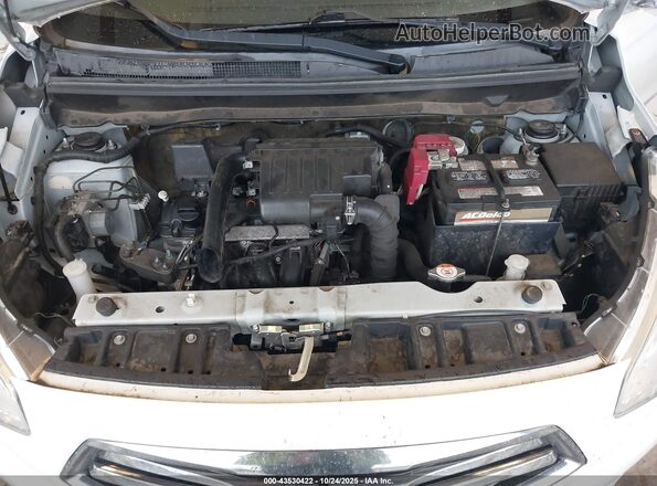 ML32F3FJ7JHF03607 2018 MITSUBISHI MIRAGE G4 White Вид ззаду