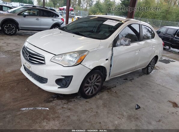 ML32F3FJ7JHF03607 2018 MITSUBISHI MIRAGE G4 White Передня ліва чверть