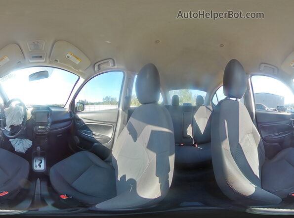 ML32F3FJ7LHF00371 2020 MITSUBISHI MIRAGE Silver Widok naklejki z numerem VIN