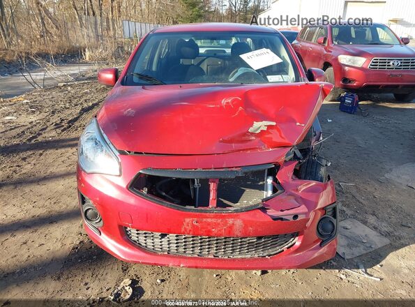 ML32F3FJ8LHF07801 2020 MITSUBISHI MIRAGE G4 Red Вид спереду