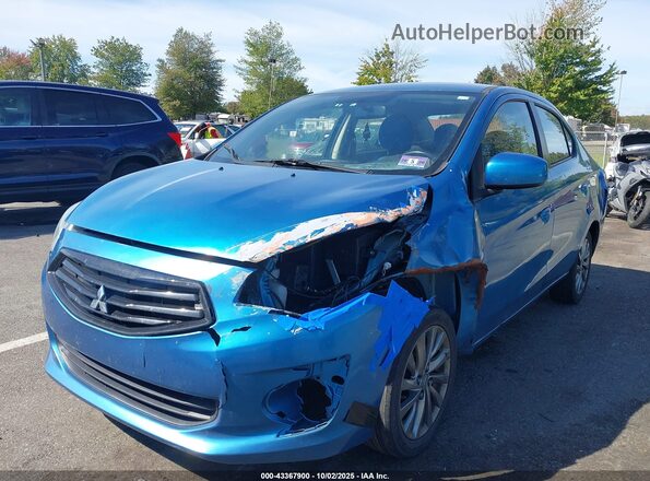 ML32F3FJ9JHF09828 2018 MITSUBISHI MIRAGE G4 Blue 