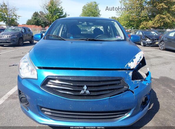ML32F3FJ9JHF09828 2018 MITSUBISHI MIRAGE G4 Blue 