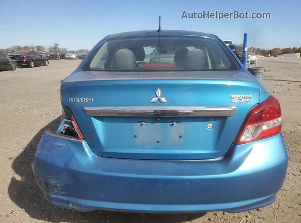 ML32F3FJ9JHF15712 2018 MITSUBISHI MIRAGE Blue Widok z tyłu