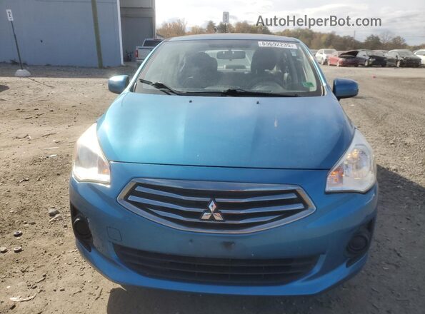 ML32F3FJ9JHF15712 2018 MITSUBISHI MIRAGE Blue Widok z przodu