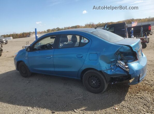 ML32F3FJ9JHF15712 2018 MITSUBISHI MIRAGE Blue Tył lewy