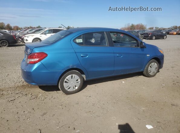 ML32F3FJ9JHF15712 2018 MITSUBISHI MIRAGE Blue Tył prawy
