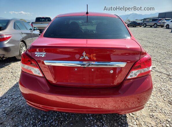 ML32F3FJ9LHF02882 2020 MITSUBISHI MIRAGE Красный Вид сзади