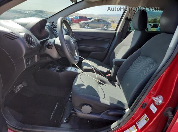 ML32F3FJ9LHF02882 2020 MITSUBISHI MIRAGE Красный Вид салона спереди