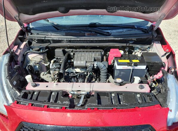 ML32F3FJ9LHF02882 2020 MITSUBISHI MIRAGE Красный Вид задней части салона