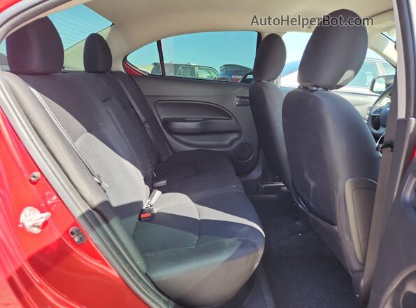 ML32F3FJ9LHF02882 2020 MITSUBISHI MIRAGE Красный Вид задних сидений