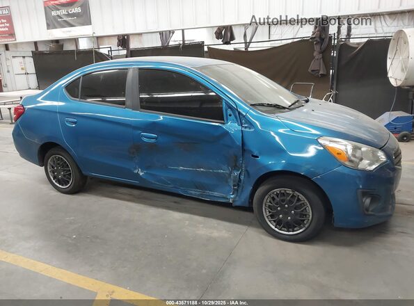 ML32F3FJXJHF10387 2018 MITSUBISHI MIRAGE G4 Blue 