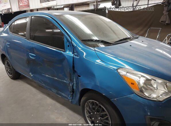 ML32F3FJXJHF10387 2018 MITSUBISHI MIRAGE G4 Blue 