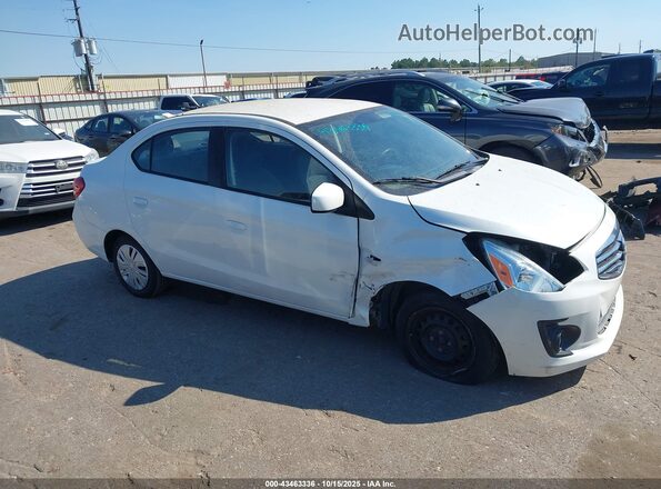 ML32F3FJXJHF13189 2018 MITSUBISHI MIRAGE G4 White 