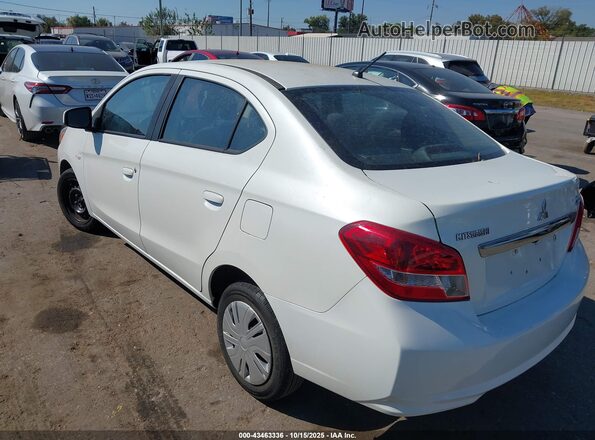 ML32F3FJXJHF13189 2018 MITSUBISHI MIRAGE G4 White 