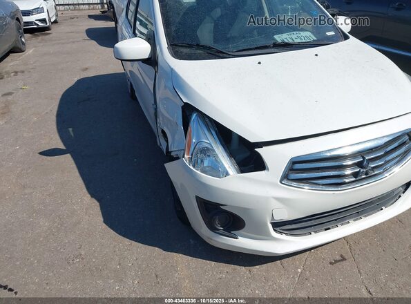 ML32F3FJXJHF13189 2018 MITSUBISHI MIRAGE G4 White 