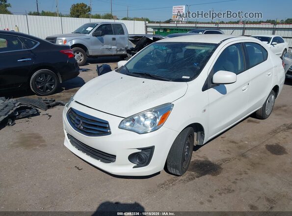 ML32F3FJXJHF13189 2018 MITSUBISHI MIRAGE G4 White 