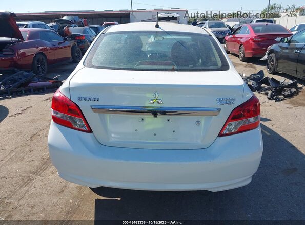 ML32F3FJXJHF13189 2018 MITSUBISHI MIRAGE G4 White 