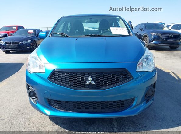 ML32F3FJXLHF06519 2020 MITSUBISHI MIRAGE G4 Blue Вид щитка приладів