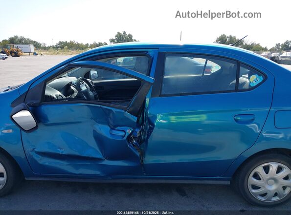 ML32F3FJXLHF06519 2020 MITSUBISHI MIRAGE G4 Blue Панорамний вид салону 360°