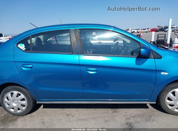 ML32F3FJXLHF06519 2020 MITSUBISHI MIRAGE G4 Blue Вид задньої частини салону