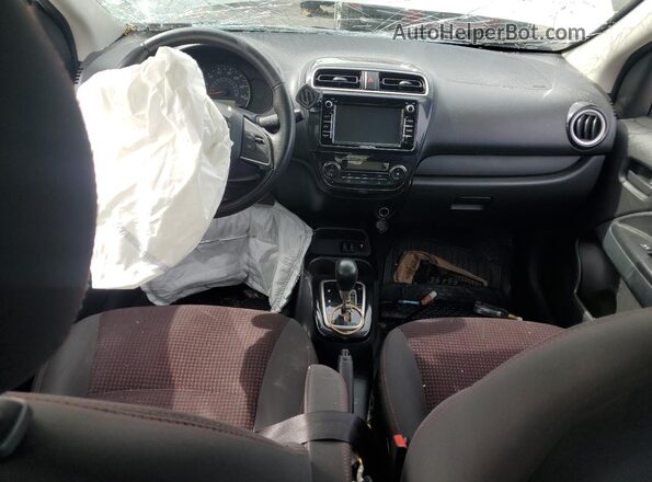 ML32F4FJ0LHF12030 2020 MITSUBISHI MIRAGE White წინა პანელის ხედი