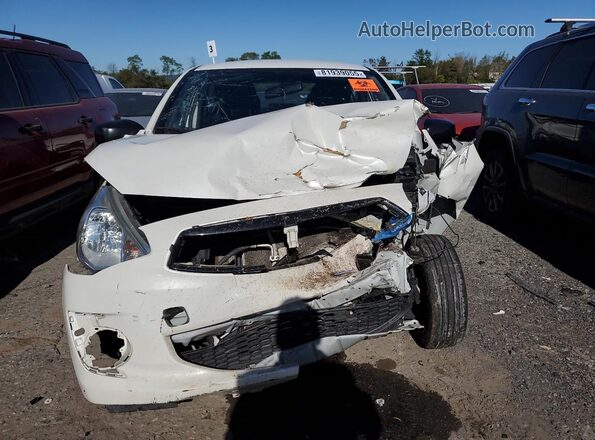 ML32F4FJ0LHF12030 2020 MITSUBISHI MIRAGE White წინა ხედი