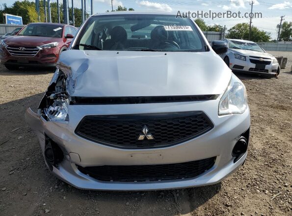 ML32F4FJ0LHF12626 2020 MITSUBISHI MIRAGE Silver Front view