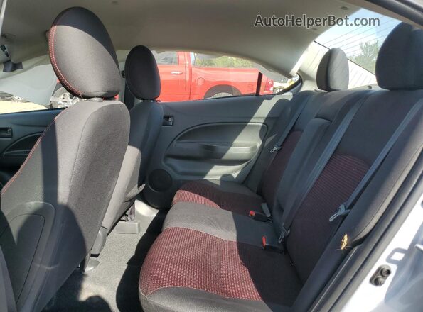 ML32F4FJ0LHF12626 2020 MITSUBISHI MIRAGE Silver Rear seats view