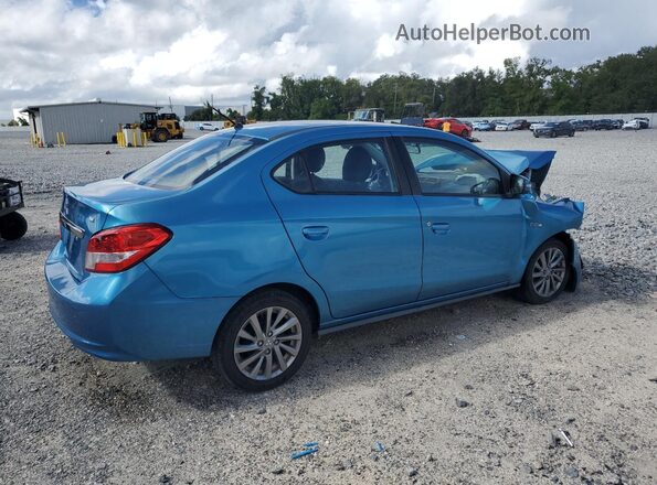 ML32F4FJ1LHF03272 2020 MITSUBISHI MIRAGE Blue Tył prawy