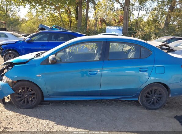 ML32F4FJ3LHF05816 2020 MITSUBISHI MIRAGE G4 Blue Vista interior de 360 grados