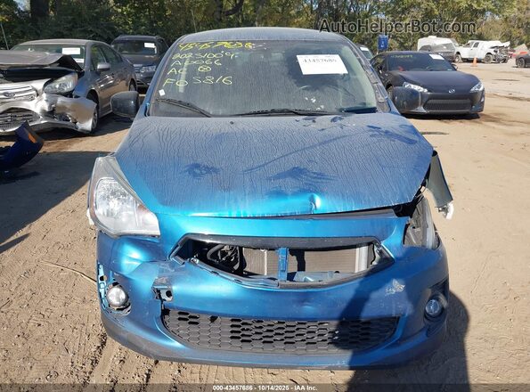ML32F4FJ3LHF05816 2020 MITSUBISHI MIRAGE G4 Blue Vista del cuadro de instrumentos
