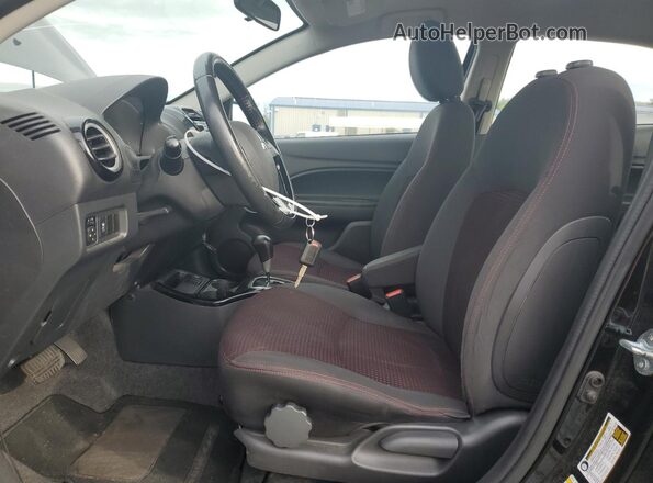 ML32F4FJ3LHF13351 2020 MITSUBISHI MIRAGE Черный Вид салона спереди