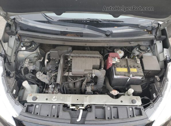 ML32F4FJ3LHF13351 2020 MITSUBISHI MIRAGE Черный Вид задней части салона