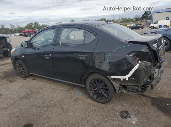 ML32F4FJ3LHF13351 2020 MITSUBISHI MIRAGE Черный Задняя левая четверть