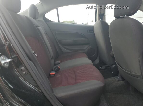 ML32F4FJ3LHF13351 2020 MITSUBISHI MIRAGE Черный Вид задних сидений