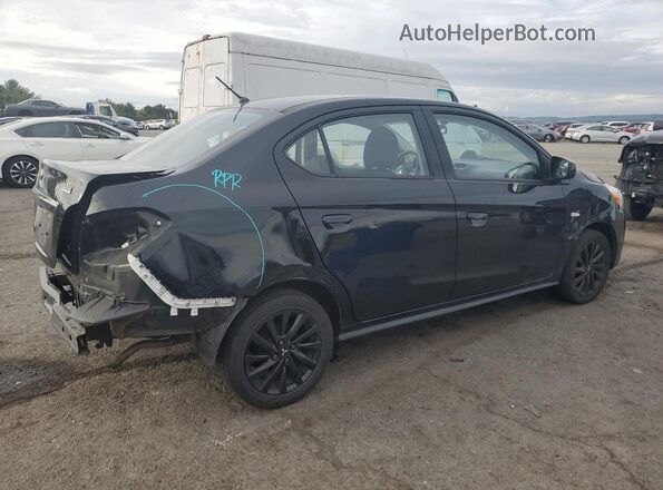 ML32F4FJ3LHF13351 2020 MITSUBISHI MIRAGE Черный Задняя правая четверть