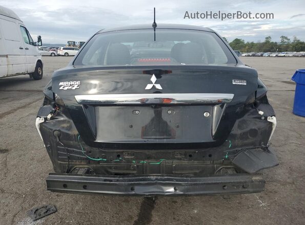 ML32F4FJ3LHF13351 2020 MITSUBISHI MIRAGE Черный Вид сзади