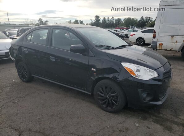 ML32F4FJ3LHF13351 2020 MITSUBISHI MIRAGE Черный Передняя правая четверть