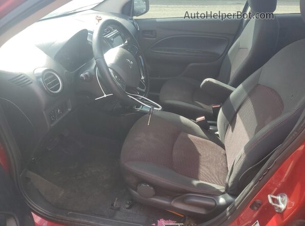 ML32F4FJ4LHF00558 2020 MITSUBISHI MIRAGE Red Вид салону спереду