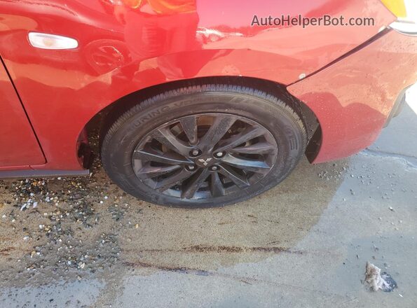 ML32F4FJ4LHF00558 2020 MITSUBISHI MIRAGE Red 