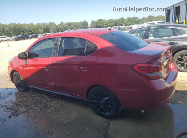 ML32F4FJ4LHF00558 2020 MITSUBISHI MIRAGE Red Задня ліва чверть