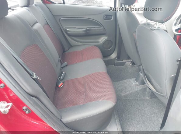 ML32F4FJ4LHF10832 2020 MITSUBISHI MIRAGE G4 Red VIN კოდის სტიკერის ხედი