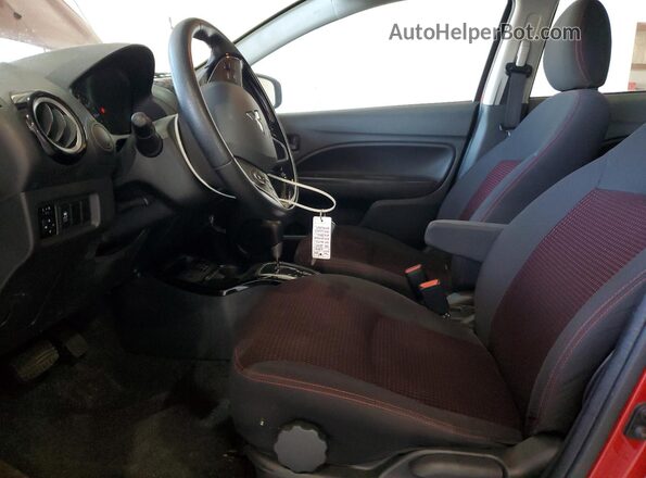 ML32F4FJ6LHF00769 2020 MITSUBISHI MIRAGE Red Vista interior delantera
