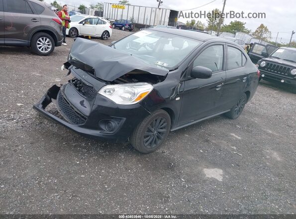 ML32F4FJ7LHF04734 2020 MITSUBISHI MIRAGE G4 Black Vista tres cuartos delantera izquierda