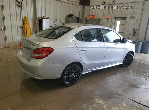 ML32F4FJ7LHF08444 2020 MITSUBISHI MIRAGE Silver Rear right